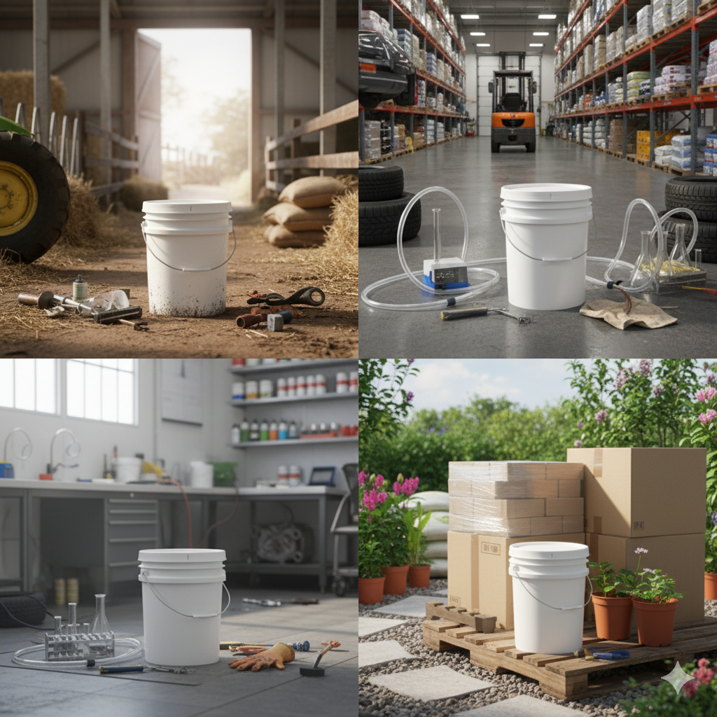 Industrial Pail Applications - Food & Chemical | PailHQ